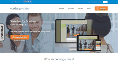 Desktop Screenshot of coachingwebsites.com